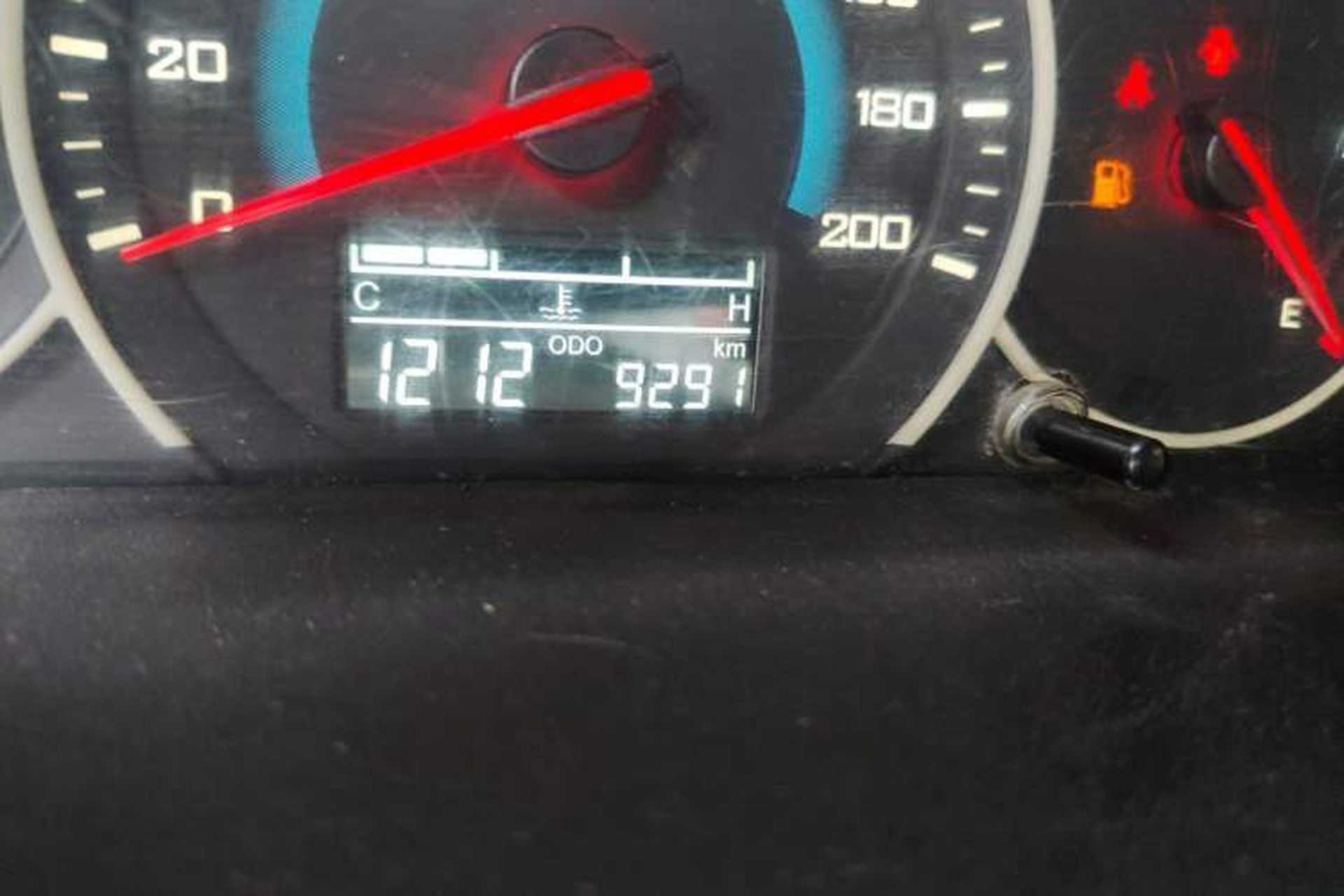 Used Wuling Rongguang V 2015 1.2L Standard Version Odometer Close Up