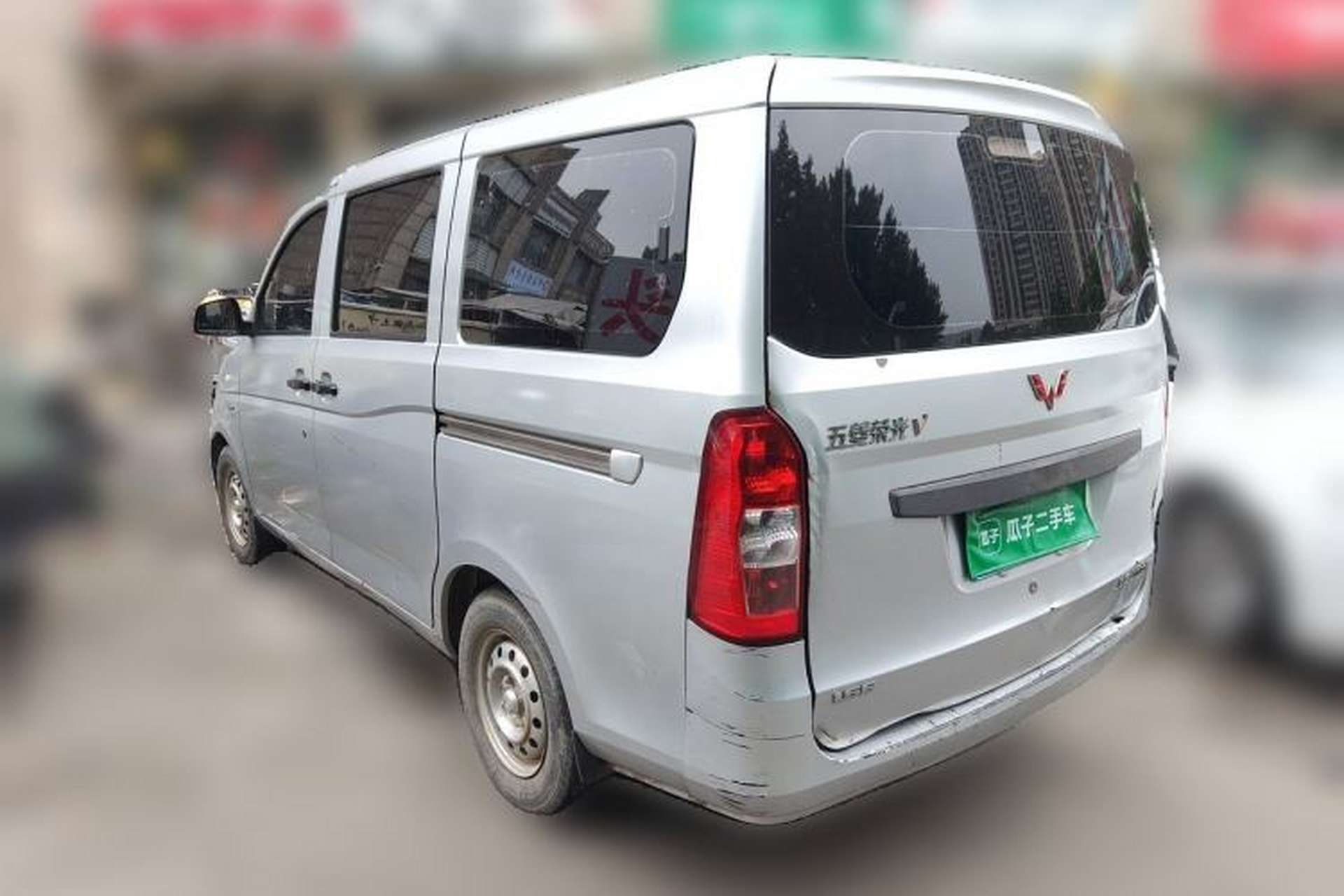 Used Wuling Rongguang V 2016 1.5L Practical Version Non-Power-Assisted Rear Left 45 Deg