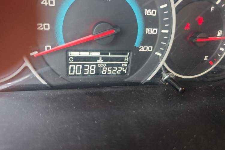 Used Wuling Rongguang V 2018 1.5L Standard Version Odometer Close Up