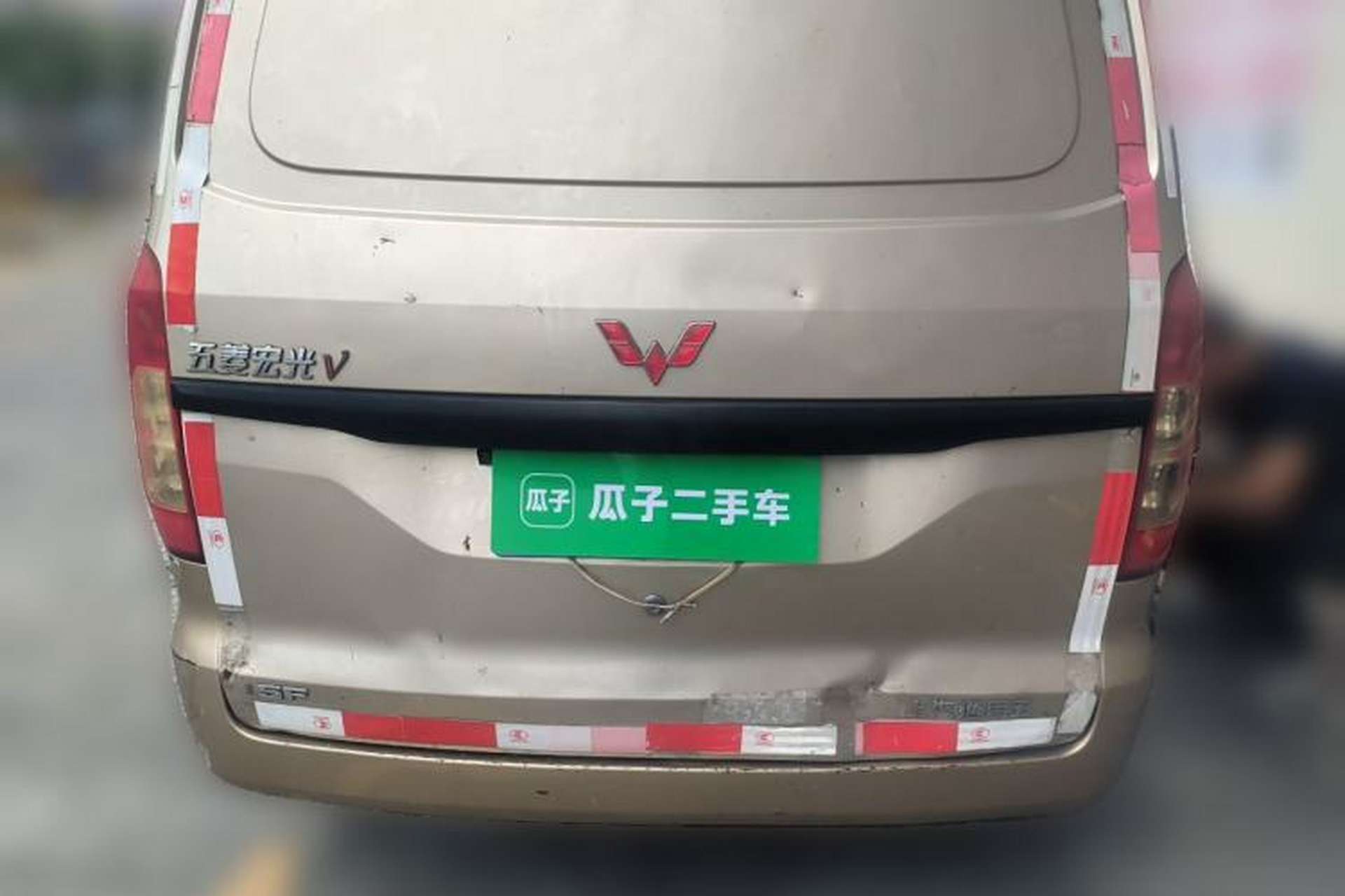 Used Wuling Rongguang V 2019 1.5L Window-Sealed Utility Model China VI LAR Rear