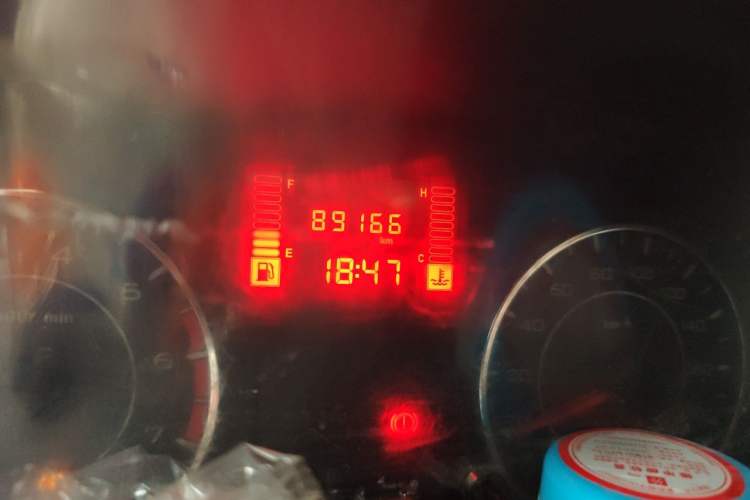 Used Wuling Rongguang V 2019 1.5L Practical Model China VI LAR Odometer Close Up