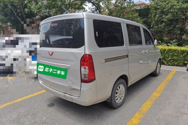 Used Wuling Rongguang V 2019 1.5L Standard Version China VI LAR Rear Right 45 Deg