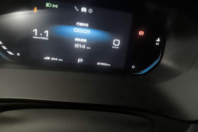 Used Wuling Victory 2020 1.5T CVT Flagship Edition Odometer Close Up