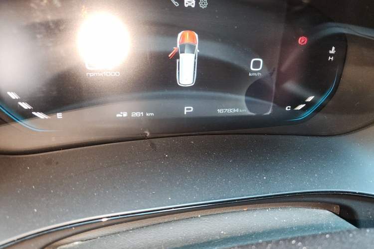 Used Wuling Victory 2020 1.5T CVT Flagship Edition Odometer Close Up