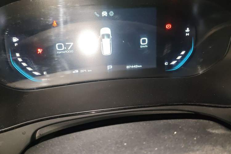 Used Wuling Victory 2020 1.5T CVT Flagship Edition Odometer Close Up