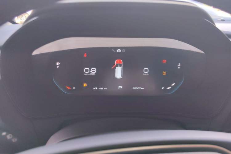 Used Wuling Victory 2020 1.5T CVT Luxury Model Odometer Close Up