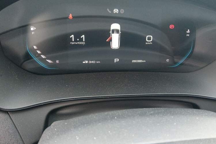 Used Wuling Victory 2020 1.5T CVT Flagship Edition Odometer Close Up