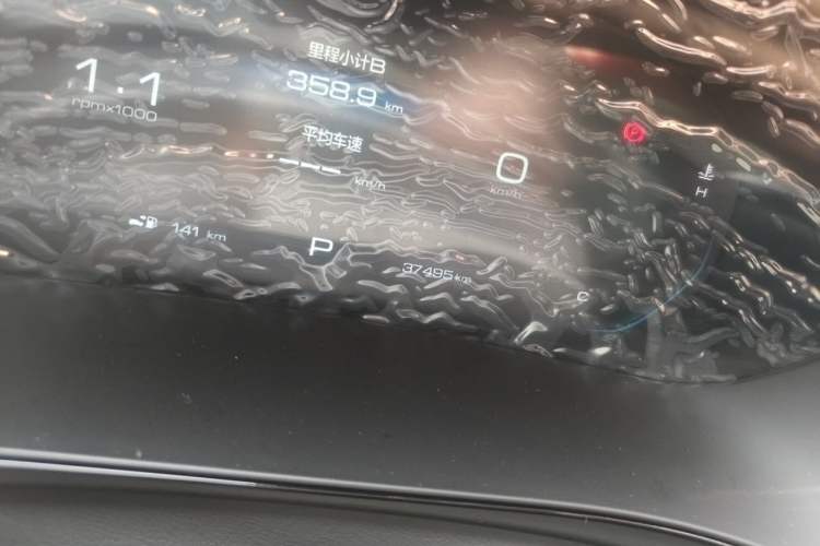 Used Wuling Victory 2020 1.5T CVT Flagship Edition Odometer Close Up
