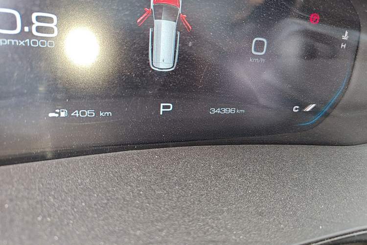 Used Wuling Victory 2020 1.5T CVT Flagship Edition Odometer Close Up
