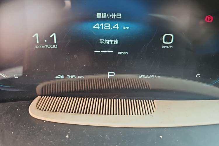Used Wuling Victory 2020 1.5T CVT Flagship Edition Odometer Close Up