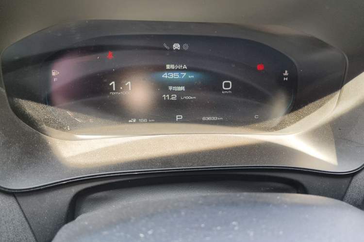 Used Wuling Victory 2020 1.5T CVT Flagship Edition Odometer Close Up