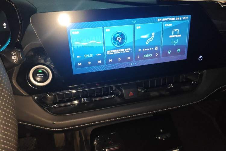 Used Wuling Victory 2020 1.5T CVT Flagship Edition Audio And AC Panel