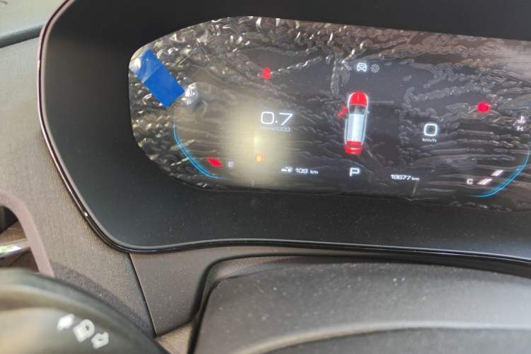 Used Wuling Victory 2020 1.5T CVT Luxury Model Odometer Close Up