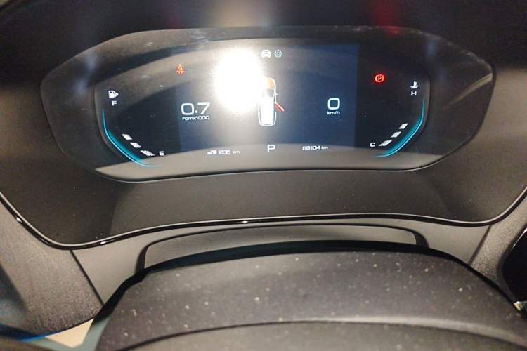Used Wuling Victory 2020 1.5T CVT Flagship First-Class Model Odometer Close Up