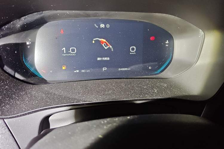 Used Wuling Victory 2020 1.5T CVT Flagship Edition Odometer Close Up