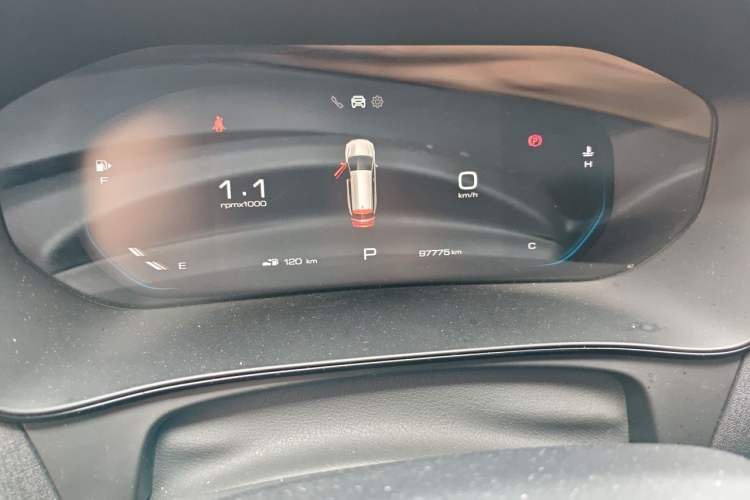 Used Wuling Victory 2020 1.5T CVT Flagship Edition Odometer Close Up