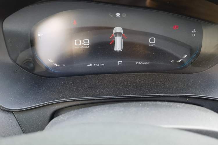 Used Wuling Victory 2020 1.5T CVT Flagship Edition Odometer Close Up