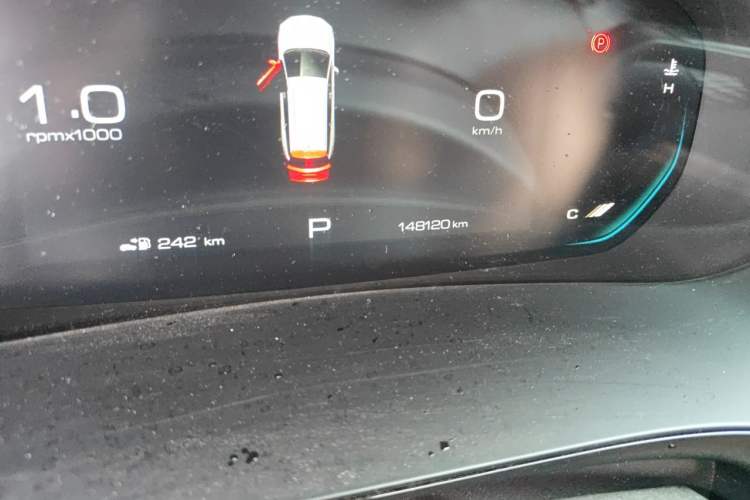 Used Wuling Victory 2020 1.5T CVT Flagship Business Class Odometer Close Up