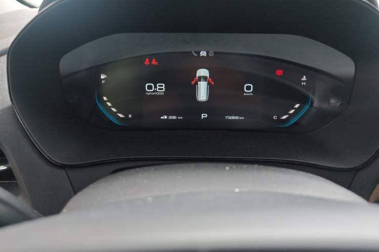 Used Wuling Victory 2020 1.5T CVT Luxury Model Odometer Close Up