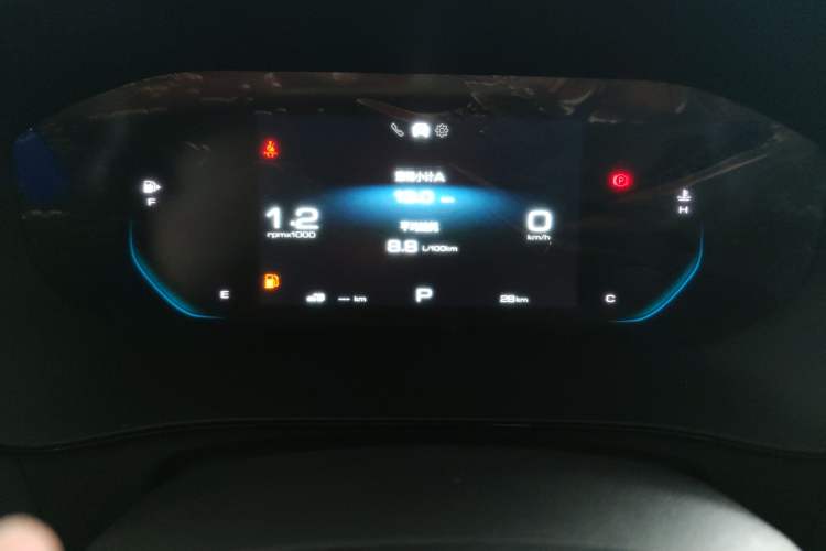 Used Wuling Victory 2020 1.5T CVT Flagship Edition Odometer Close Up