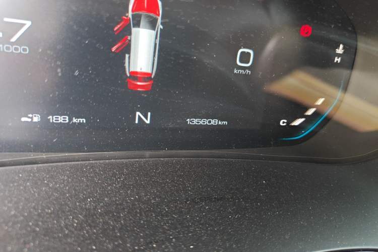 Used Wuling Victory 2020 1.5T CVT Flagship Edition Odometer Close Up