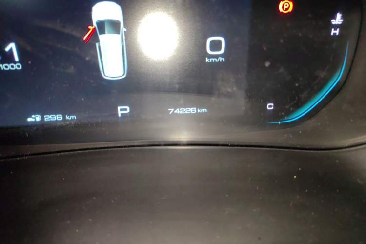 Used Wuling Victory 2020 1.5T CVT Flagship Edition Odometer Close Up