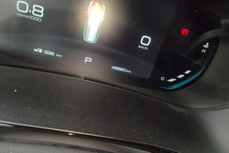 Used Wuling Victory 2020 1.5T CVT Flagship Edition Odometer Close Up