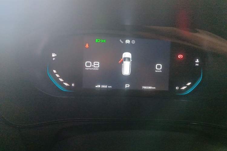 Used Wuling Victory 2020 1.5T CVT Flagship Edition Odometer Close Up
