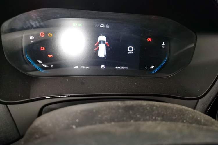 Used Wuling Victory 2022 280T 1.5T CVT Flagship Edition Odometer Close Up