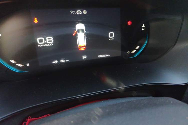 Used Wuling Victory 2022 280T 1.5T CVT Flagship Edition Odometer Close Up