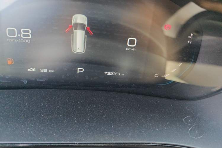 Used Wuling Victory 2022 280T 1.5T CVT Flagship Edition Odometer Close Up
