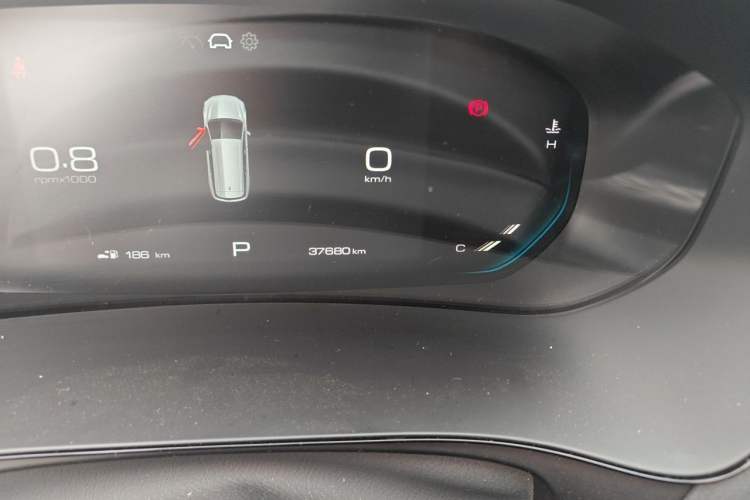 Used Wuling Victory 2022 280T 1.5T CVT Flagship Edition Odometer Close Up