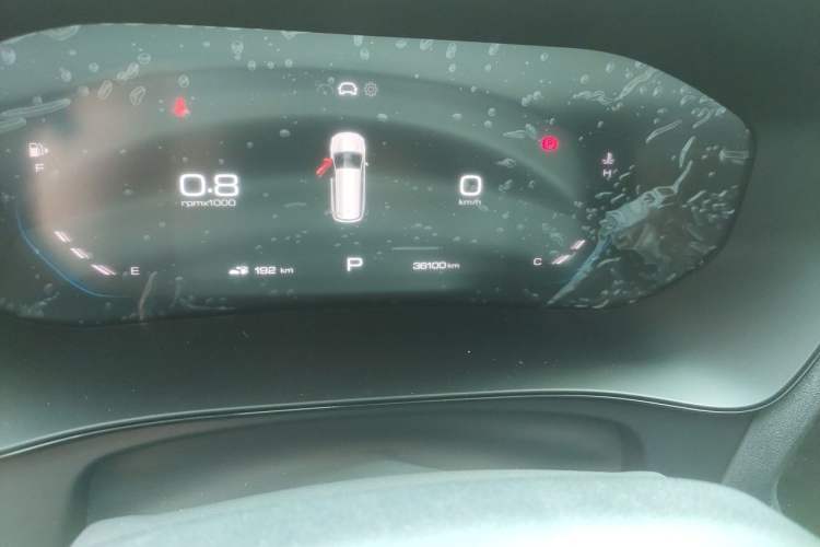 Used Wuling Victory 2022 280T 1.5T CVT Flagship Edition Odometer Close Up