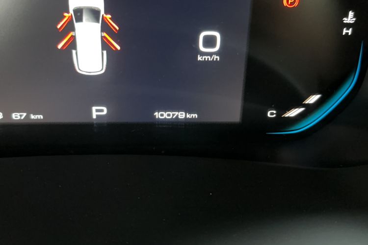 Used Wuling Victory 2022 280T 1.5T CVT Flagship Edition Odometer Close Up