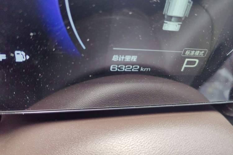 Used Wuling Starlight 730 2025 Model Plug-in Hybrid 125km Luxury Edition Odometer Close Up
