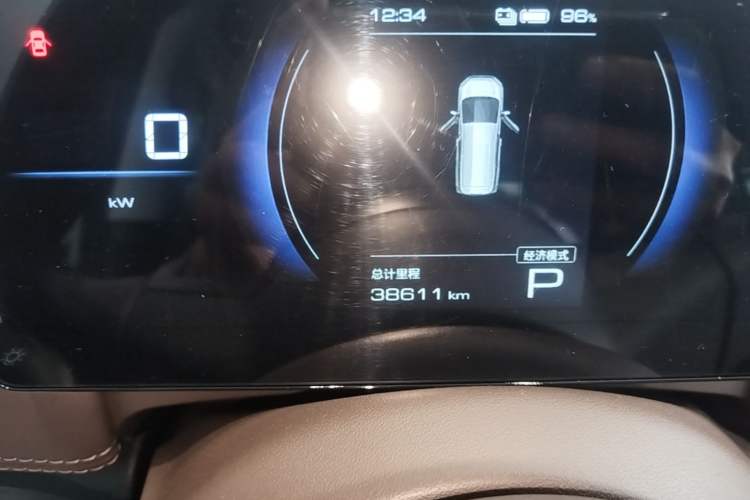 Used Wuling Starlight 730 2025 Model Pure Electric 500km Luxury Edition Instrument Cluster