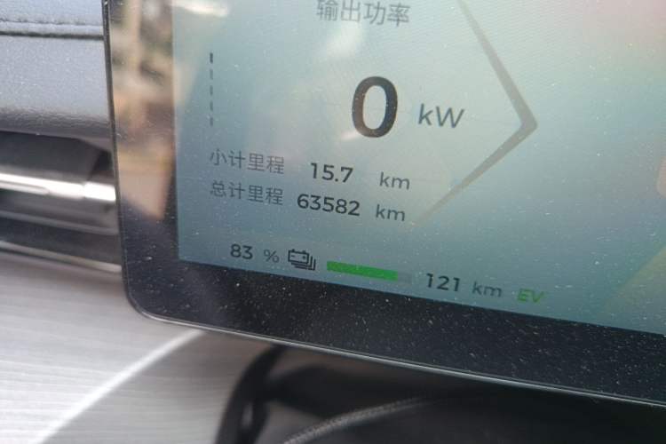Used Wuling Xingguang 2023 150 Advanced Edition Odometer Close Up