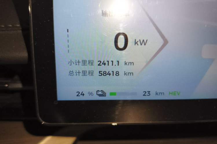 Used Wuling Xingguang 2023 150 Advanced Edition Odometer Close Up