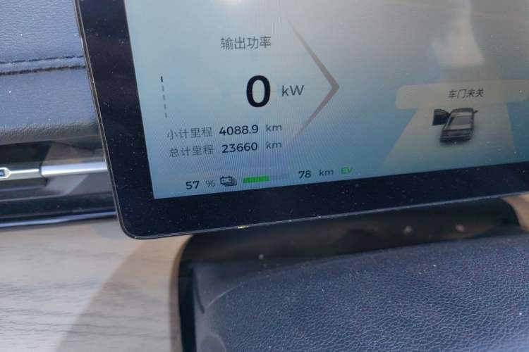 Used Wuling Xingguang 2023 150 Advanced Edition Odometer Close Up