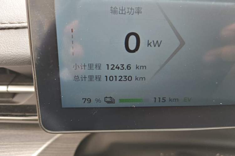 Used Wuling Xingguang 2023 150 Advanced Edition Odometer Close Up