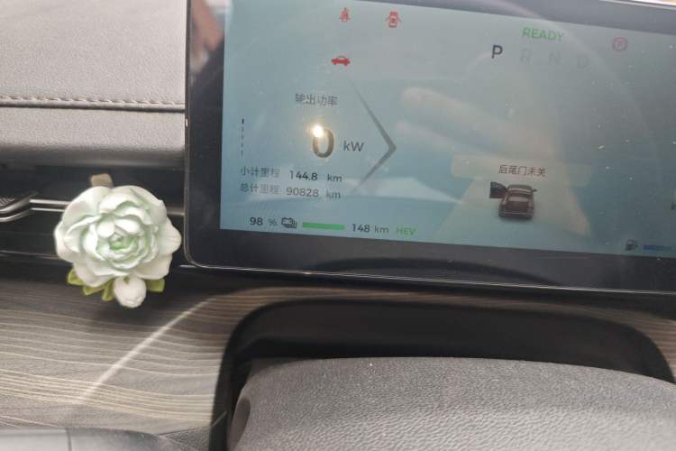 Used Wuling Xingguang 2023 150 Advanced Edition Odometer Close Up