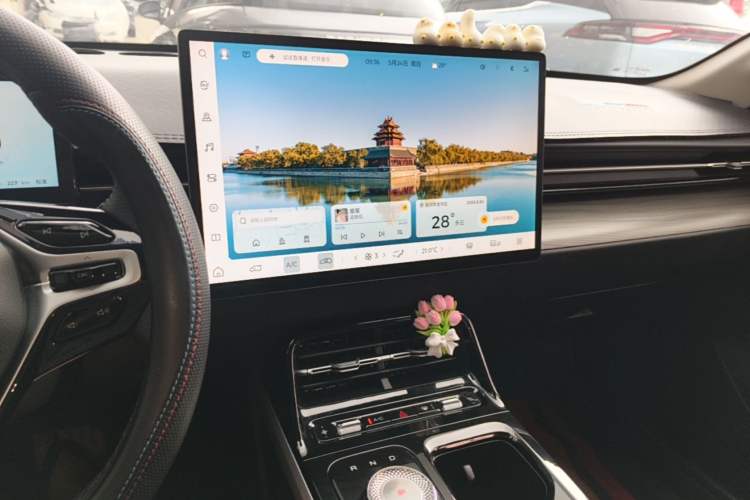 Used Wuling Xingguang 2024 Co-Creation Edition 150 Flagship Model Audio And AC Panel
