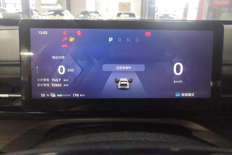 Used Wuling Xingguang 2024 Co-Creation Edition 510 Advanced Model Odometer Close Up