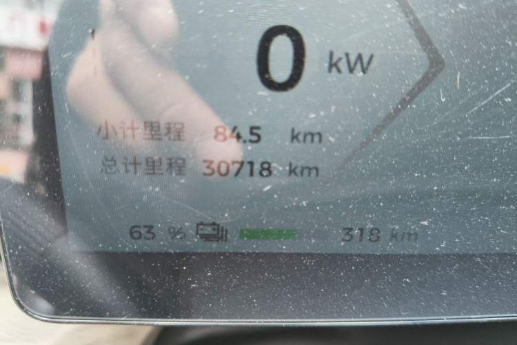 Used Wuling Xingguang 2024 Co-Creation Edition 510 Advanced Model Odometer Close Up
