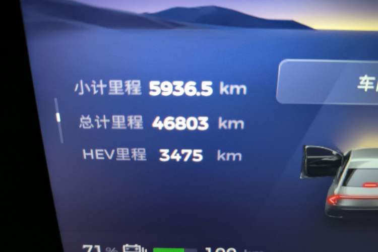 Used Wuling Xingguang 2024 Co-creation Edition 150 Standard Model Odometer Close Up