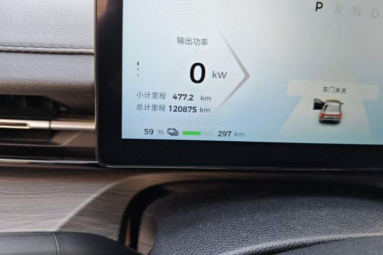 Used Wuling Xingguang 2024 Co-Creation Edition 510 Advanced Model Odometer Close Up