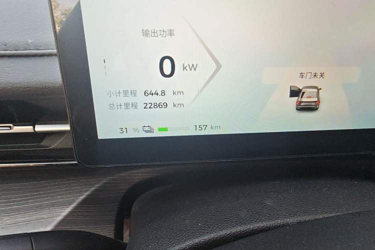 Used Wuling Xingguang 2024 Co-Creation Edition 510 Advanced Model Odometer Close Up