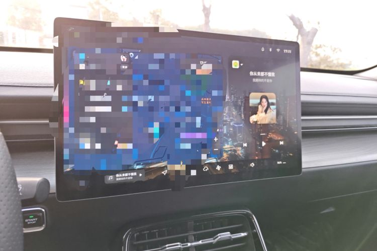 Used Wuling Xingguang 2024 Co-Creation Edition 150 Flagship Model Audio And AC Panel