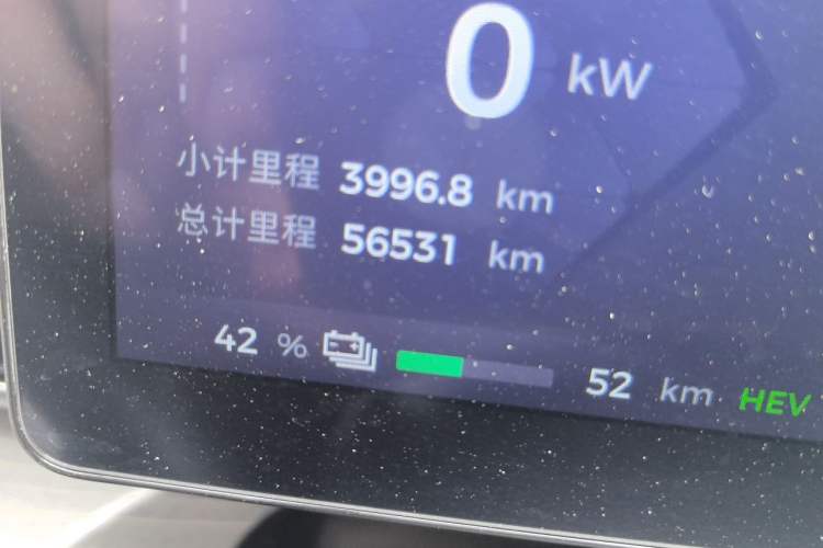 Used Wuling Xingguang 2024 Co-Creation Edition 150 Flagship Model Odometer Close Up