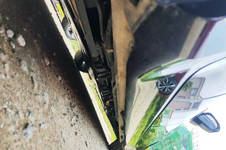 Used Wuling Xingguang 2024 Co-Creation Edition 150 Flagship Model Right Side Sill